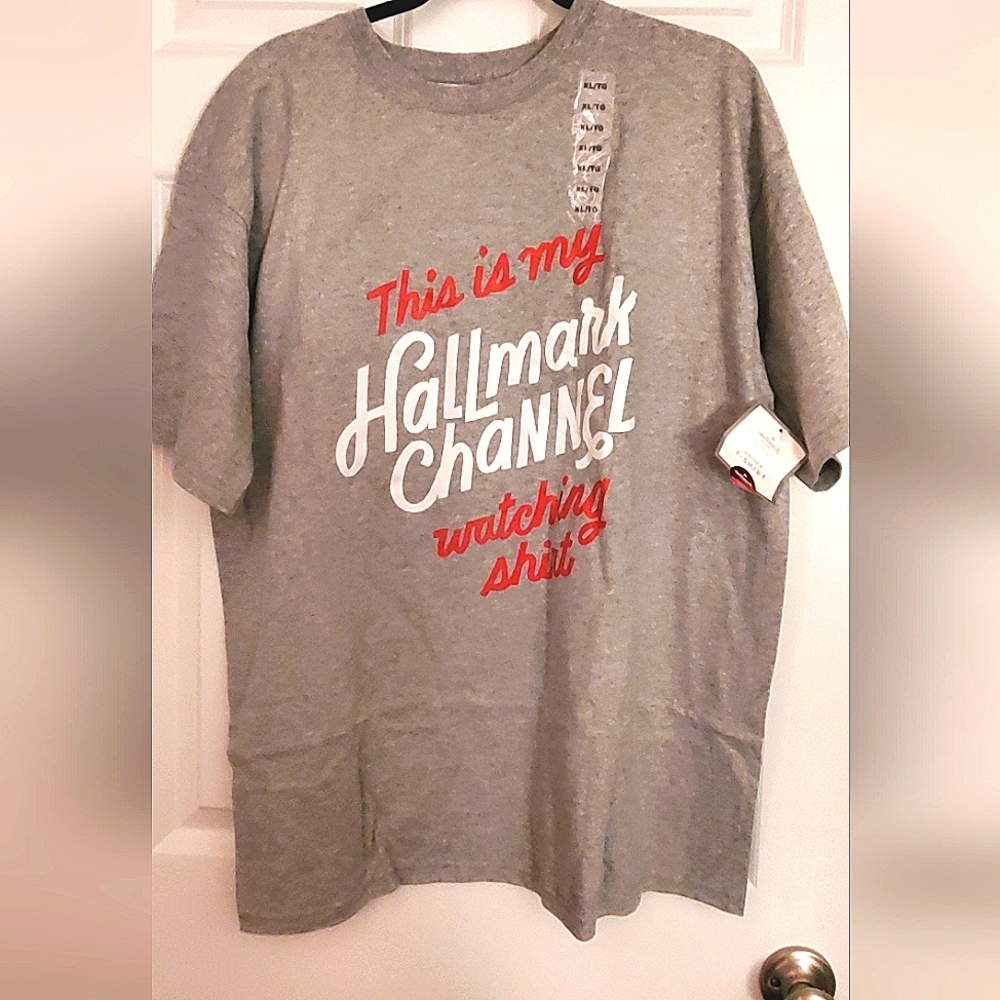 This is My Hallmark channel watching Shirt Unisex XL Brand new